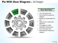 87279485 style variety 1 gears 10 piece powerpoint presentation diagram infographic slide