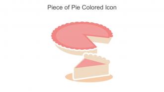 Piece Of Pie Colored Icon In Powerpoint Pptx Png And Editable Eps Format