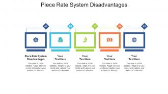 Piece rate system disadvantages ppt powerpoint presentation model ideas cpb