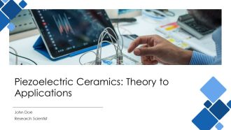 Piezoelectric Ceramics Theory To Applications PPT Example AT