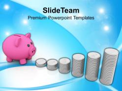 Piggy Bank Money Growth Investment Powerpoint Templates PPT Themes And Graphics 0113