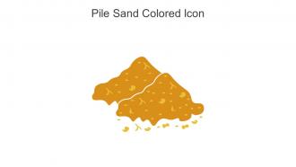 Pile Sand Colored Icon In Powerpoint Pptx Png And Editable Eps Format