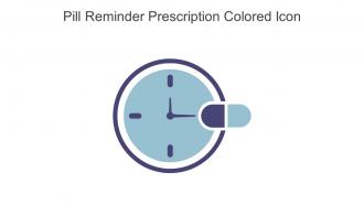 Pill Reminder Prescription Colored Icon In Powerpoint Pptx Png And Editable Eps Format