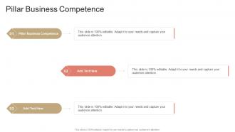 Pillar Business Competence In Powerpoint And Google Slides Cpb