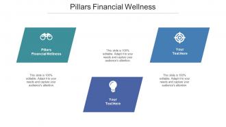 Pillars Financial Wellness Ppt Powerpoint Presentation Layouts Portrait Cpb