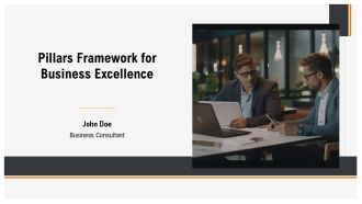Pillars Framework For Business Excellence PPT Information AT