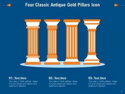 Pillars Icons Corporate Financial Administrative Navigation Architectural