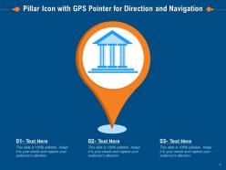Pillars Icons Corporate Financial Administrative Navigation Architectural
