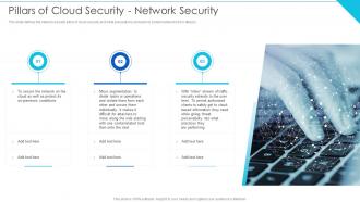 Pillars Of Cloud Security Network Security Cloud Information Security