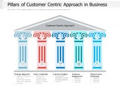 Pillars of customer centric approach in business