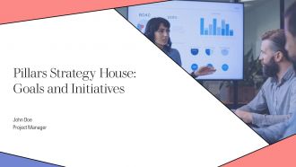 Pillars Strategy House Goals And Initiatives PPT Graphics AT