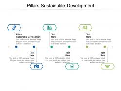 Pillars sustainable development ppt powerpoint presentation infographic template introduction cpb