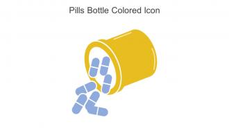 Pills Bottle Colored Icon In Powerpoint Pptx Png And Editable Eps Format