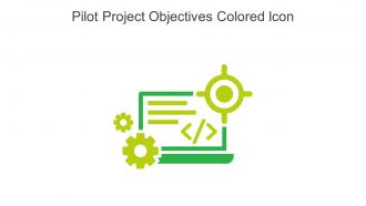 Pilot Project Objectives Colored Icon In Powerpoint Pptx Png And Editable Eps Format
