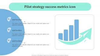 Pilot Strategy Success Metrics Icon