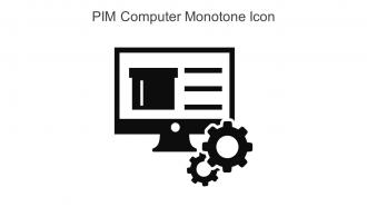 PIM Computer Monotone Icon In Powerpoint Pptx Png And Editable Eps Format