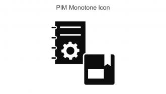 PIM Monotone Icon In Powerpoint Pptx Png And Editable Eps Format