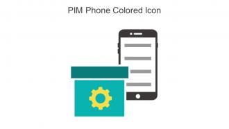 PIM Phone Colored Icon In Powerpoint Pptx Png And Editable Eps Format