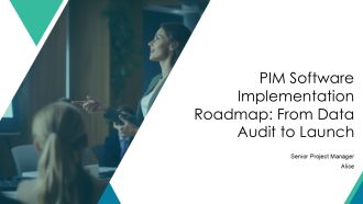 PIM Software Implementation Roadmap From Data Audit To Launch PPT Guidelines AT