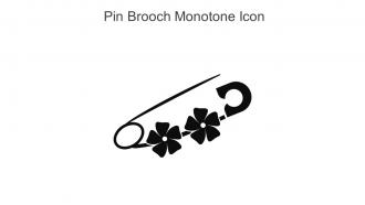 Pin Brooch Monotone Icon In Powerpoint Pptx Png And Editable Eps Format