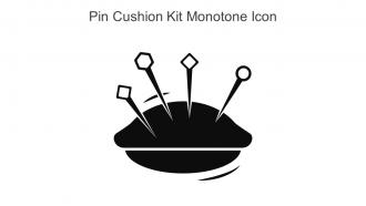 Pin Cushion Kit Monotone Icon In Powerpoint Pptx Png And Editable Eps Format
