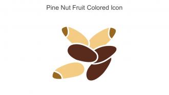 Pine Nut Fruit Colored Icon In Powerpoint Pptx Png And Editable Eps Format