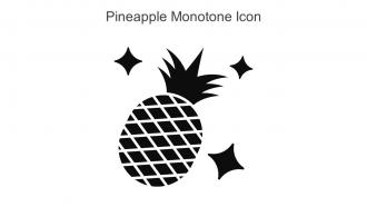 Pineapple Monotone Icon In Powerpoint Pptx Png And Editable Eps Format