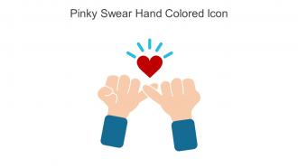 Pinky Swear Hand Colored Icon In Powerpoint Pptx Png And Editable Eps Format