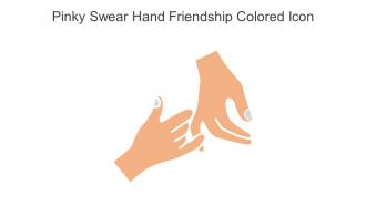 Pinky Swear Hand Friendship Colored Icon In Powerpoint Pptx Png And Editable Eps Format