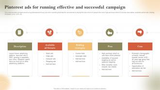 Pinterest Ads For Running Effective And Successful Campaign Pay Per Click Marketing Strategies