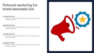 Pinterest Marketing For Brand Awareness Icon