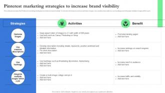 Pinterest Marketing Strategies To Increase Brand Record Label Branding And Revenue Strategy SS V