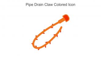 Pipe Drain Claw Colored Icon In Powerpoint Pptx Png And Editable Eps Format