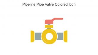 Pipeline Pipe Valve Colored Icon In Powerpoint Pptx Png And Editable Eps Format