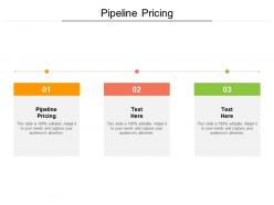 Pipeline pricing ppt powerpoint presentation backgrounds cpb