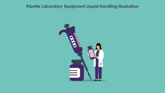 Pipette Laboratory Equipment Liquid Handling Illustration