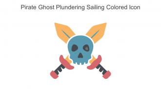 Pirate Ghost Plundering Sailing Colored Icon In Powerpoint Pptx Png And Editable Eps Format