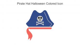 Pirate Hat Halloween Colored Icon In Powerpoint Pptx Png And Editable Eps Format