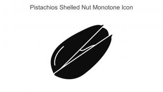 Pistachios Shelled Nut Monotone Icon In Powerpoint Pptx Png And Editable Eps Format