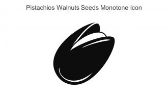 Pistachios Walnuts Seeds Monotone Icon In Powerpoint Pptx Png And Editable Eps Format