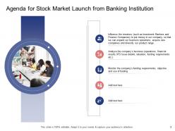 Pitch Deck For Stock Market Launch From Banking Institution Complete Deck
