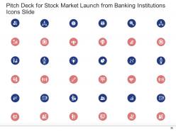 Pitch Deck For Stock Market Launch From Banking Institution Complete Deck
