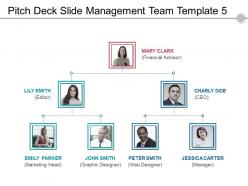 Pitch deck slide management team template 5 sample ppt files
