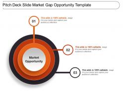 Pitch Deck Slide Market Gap Opportunity Template 1 Presentation Examples