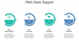 Pitch deck support ppt powerpoint presentation show example file cpb