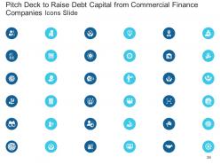 Pitch deck to raise debt capital from commercial finance companies powerpoint presentation slides