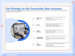 Pitch deck to raise funding from convertible securities powerpoint presentation slides