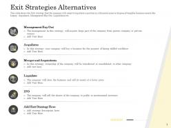 Pitch Deck To Raise Private Alternatives Liquidate Acquisitions Ppt Presentation Themes