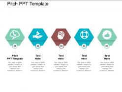 Pitch ppt template ppt powerpoint presentation portfolio icons cpb