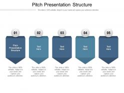 Pitch presentation structure ppt powerpoint presentation gallery slide cpb